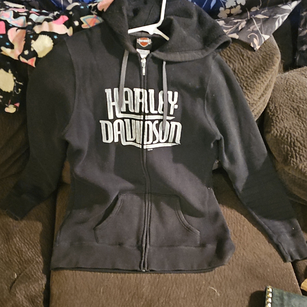 Harley Davidson Black Hoodie